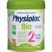 Physiolac Bio 2 Lait Pdre B/800g à CHAMPAGNOLE