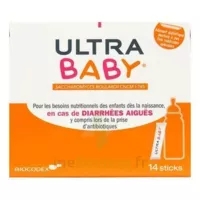 Ultra-baby Poudre Antidiarrhéique 14 Sticks/2g à CHAMPAGNOLE