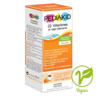 Pédiakid 22 Vitamines Et Oligo-eléments Sirop Abricot Orange 250ml à CHAMPAGNOLE