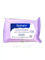 Hydralin Quotidien Lingette Adoucissante Usage Intime Pack/10 à CHAMPAGNOLE
