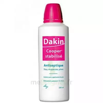 Dakin Cooper Stabilise S Appl Loc En Flacon Fl/250ml à CHAMPAGNOLE