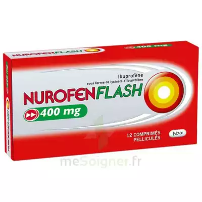 Nurofenflash 400 Mg Comprimés Pelliculés Plq/12 à CHAMPAGNOLE