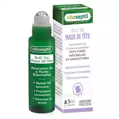 Olioseptil Huile Essentielle Maux De Tête Roll-on/5ml à CHAMPAGNOLE